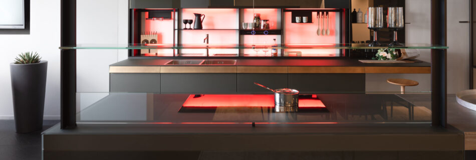 Una cucina futuristica