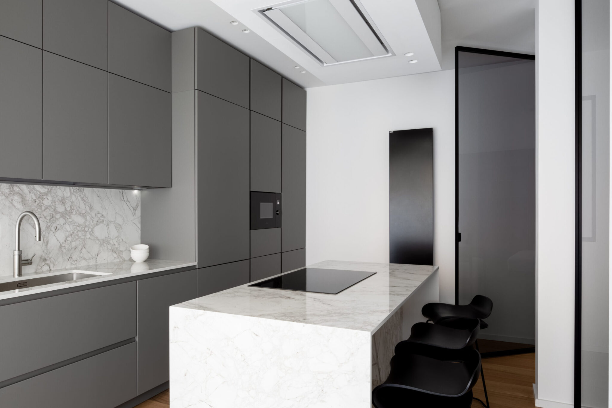 Arredamento essenziale in zona Trieste a Roma | Progetto Anzalone Mobili